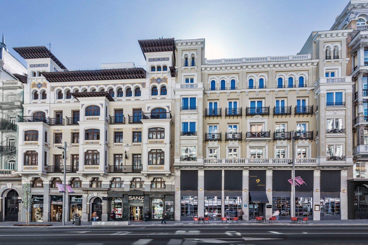 Hotel Catalonia Gran Via Madrid Exterior foto