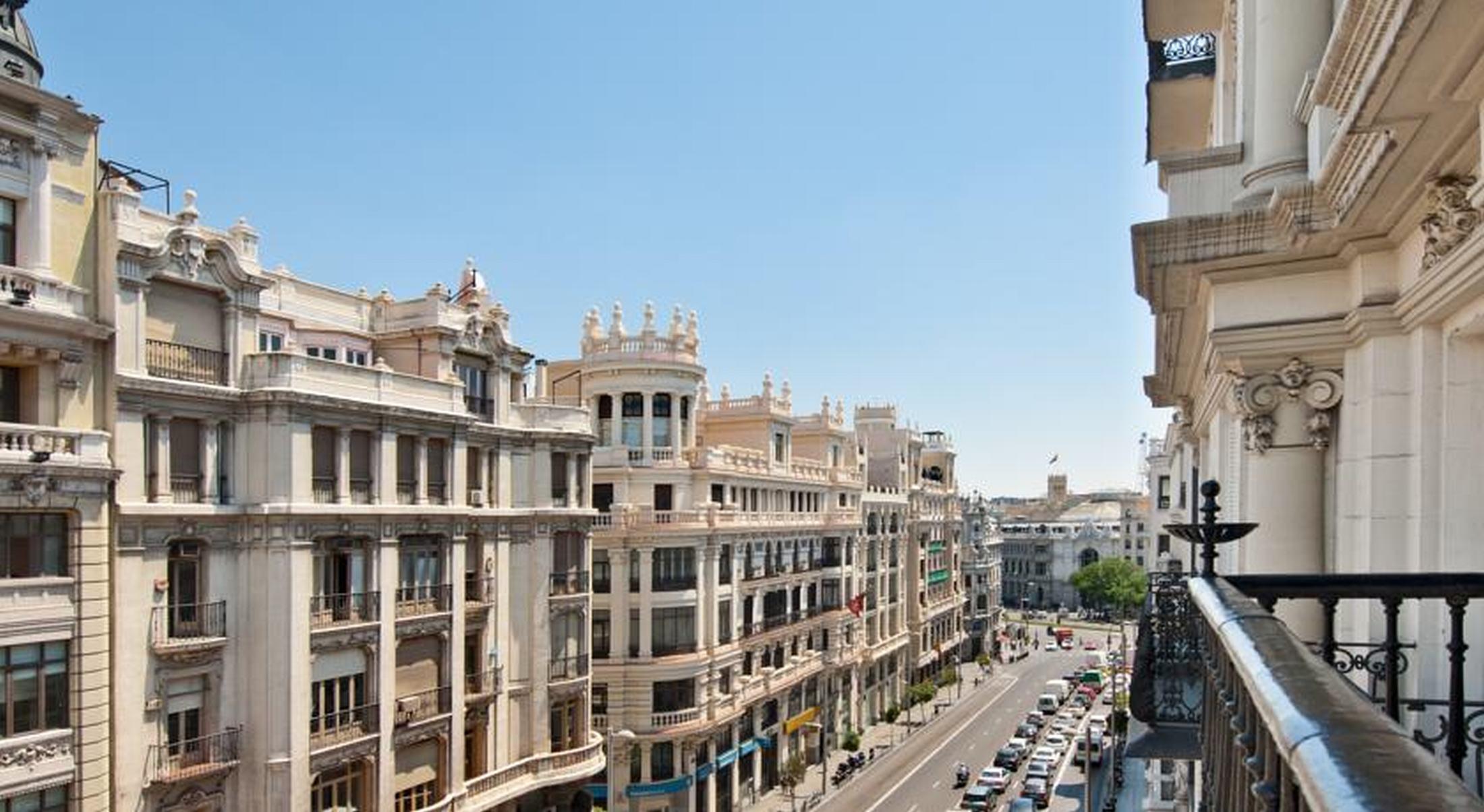 Hotel Catalonia Gran Via Madrid Exterior foto