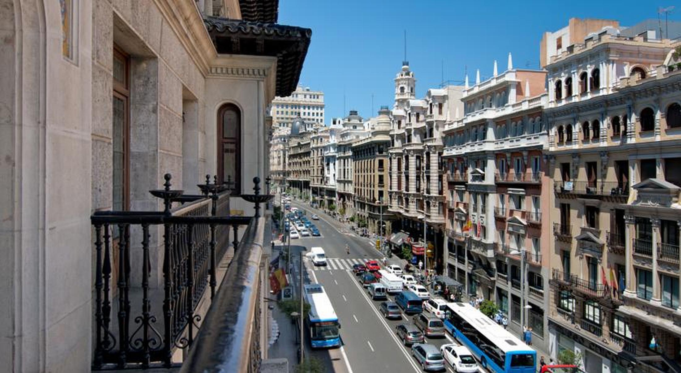 Hotel Catalonia Gran Via Madrid Exterior foto